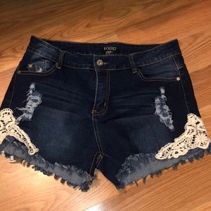 Jean shorts
